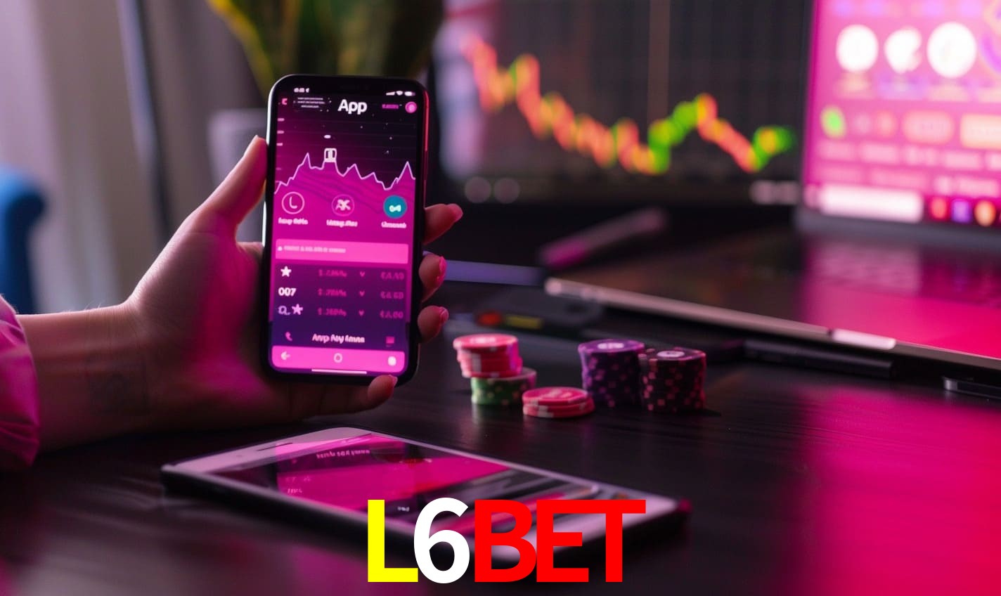 Comparação APP mobile vs versão web da L6BET